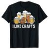 I Like Crafts Beer Vintage 100 Cotton Fashion Tshirts Men Print Tshirt Loose Oversized Streetwear Hip Hop Unisex T Shirt