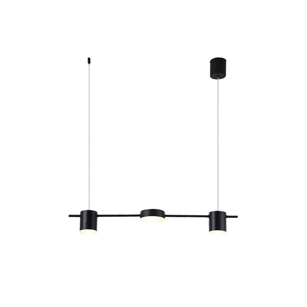Modern LED Minimalist Long Strip Pendant Light for Restaurants