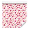 Wallpaper Flowers Coral and Powder Pink for Living Room and Bedroom 50x1000