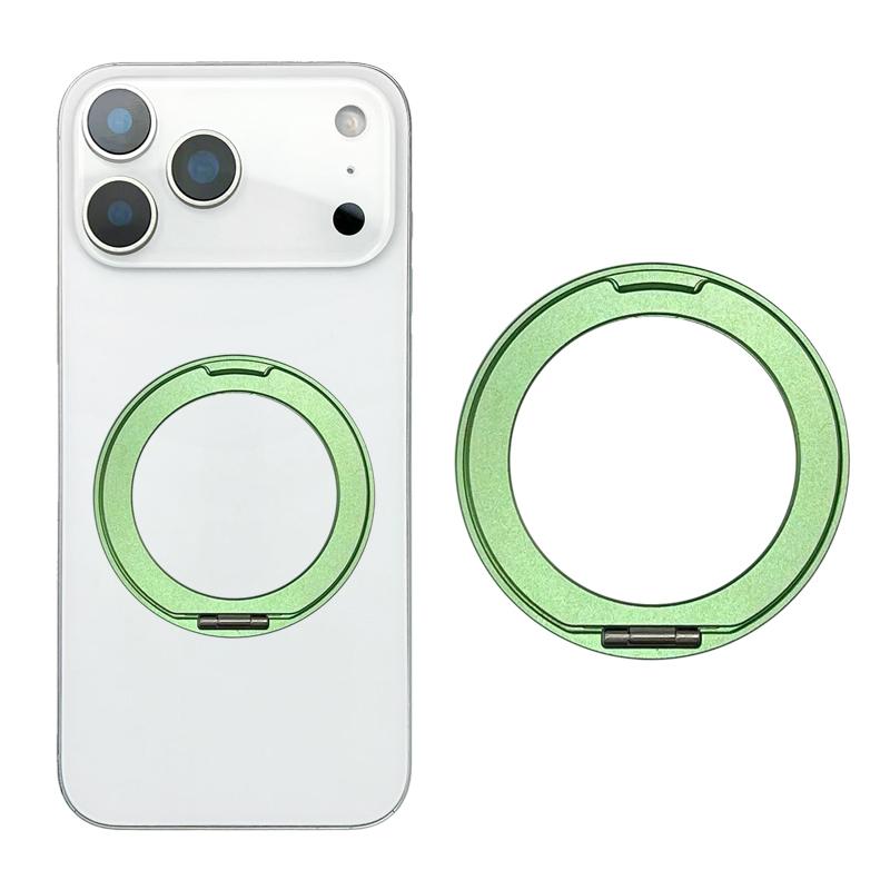 Magnetický držák kroužku pro Magsafe iPhone 17 Pro Max 17E 16E 16 Plus 15 14 13 12 11 Xs Mag Safe 360° otočný držák Příslušenství k pouzdru na telefon