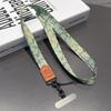 Retro Pattern Crossbody Cell Phone Lanyard Adjustable Hanging Neck Mobile Phone Strap Lanyard Pendant With Universal Card Gasket