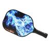 Pickleball Paddles Fiberglass Pickleball Paddles Lightweight Pickleball Rackets with Sweat-Absorbent Handle for All Levels