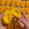 2Pcs Simulation Cheese Cake Bread Squeeze Toys Funny Food Fidget Toy Slow-Rebound Stress Relief Toy For Adult Kid Gifts