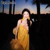 Thai Chiang Mai Beach Sweet Fresh Style Travel Dress Yunnan Dali Resort Wind Strappy Sundress for Women