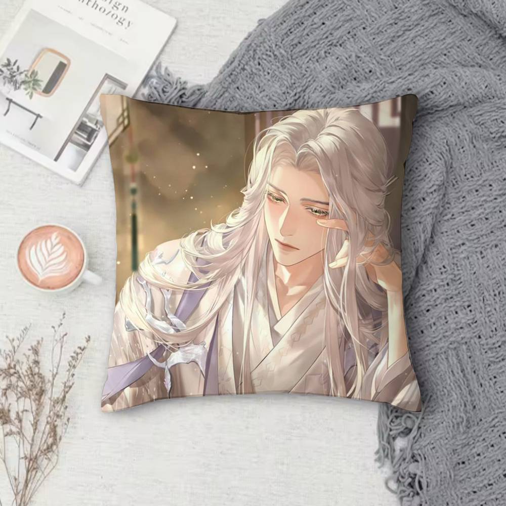 Code Kite Anime Character Doublesided Printed Square Pillow Cover Decorative Cushion Cover for Sofa Bedroom Bedside