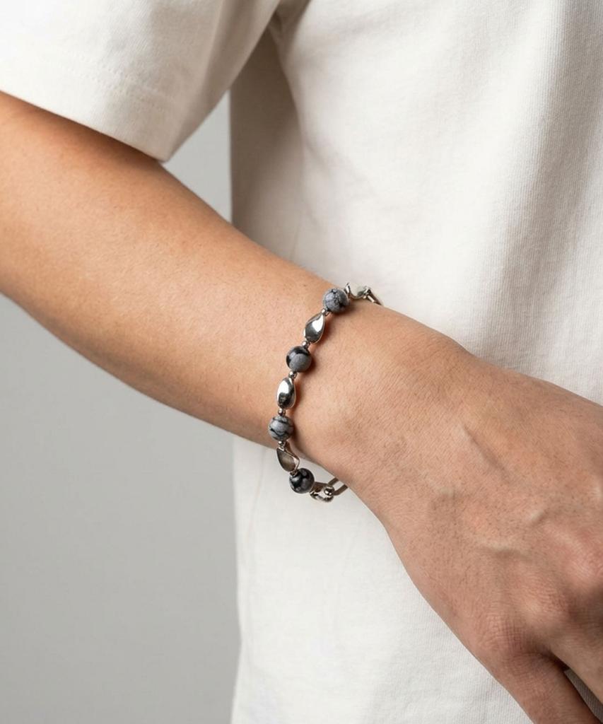 Dwse Snow Marble Half Bracelet