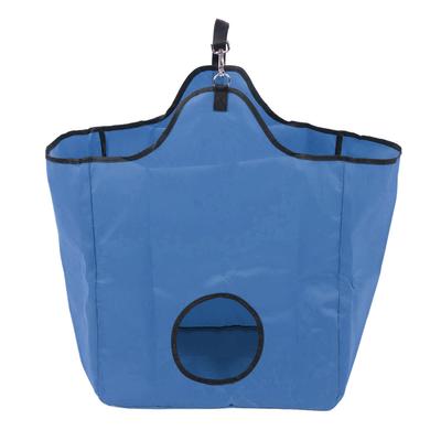 Horses Slow Feed Hay Bags Multipurpose 600D Oxford Cloth Waterproof Coating Large Capacity Portable Hay Bag