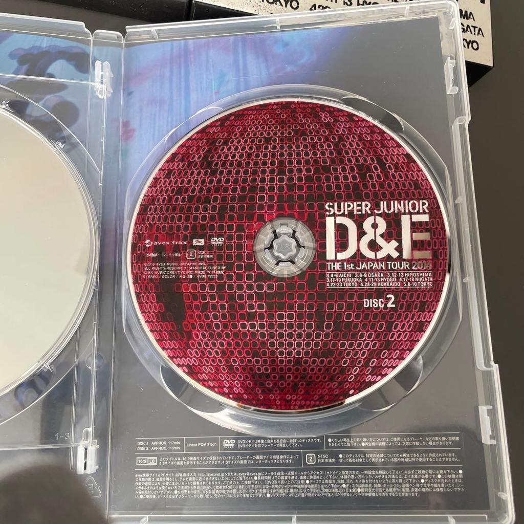 [USED] Super Junior D&E 2014 Japan Tour First Press Limited Edition