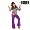 Th3 Party-Costume for Children Hippie (3pcs) 3-4 Years