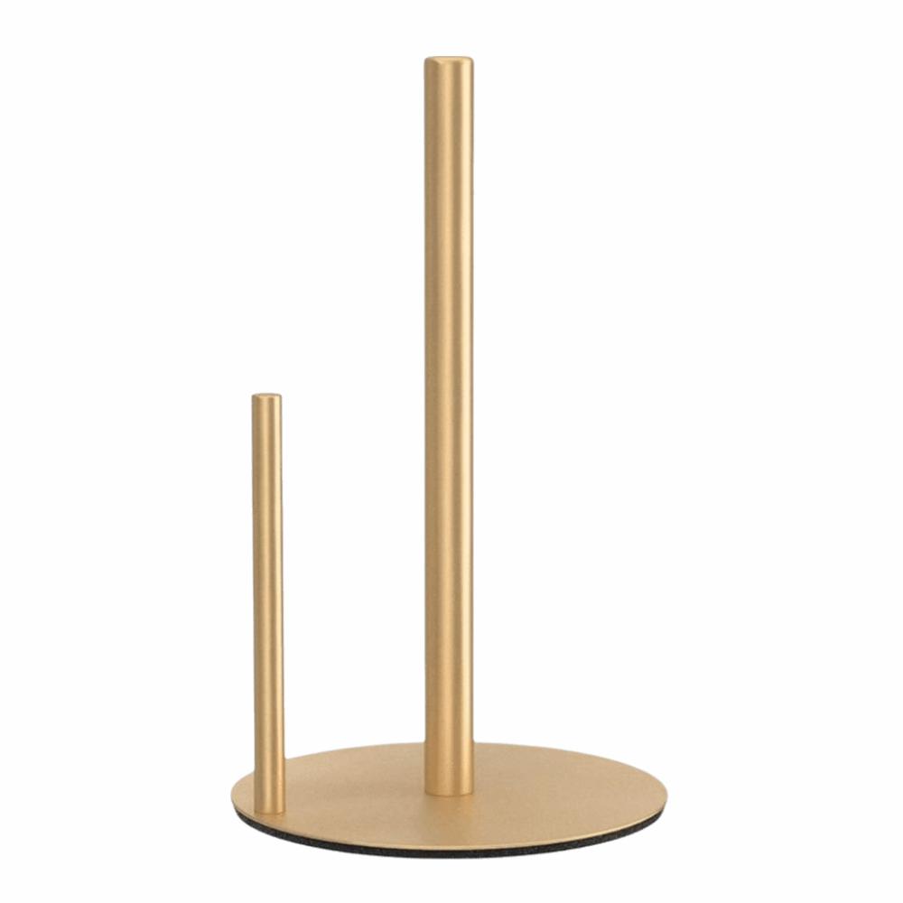 Stainless Steel Paper Towel Stand Non-Slip Kitchen Roll Dispenser Paper Towel Dispenser  Bathroom