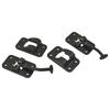 Entry Door Holders Elbow Design Wear Resistant Trailer Latch Universal Replacement for Car Cart RV Beach Vehicles
