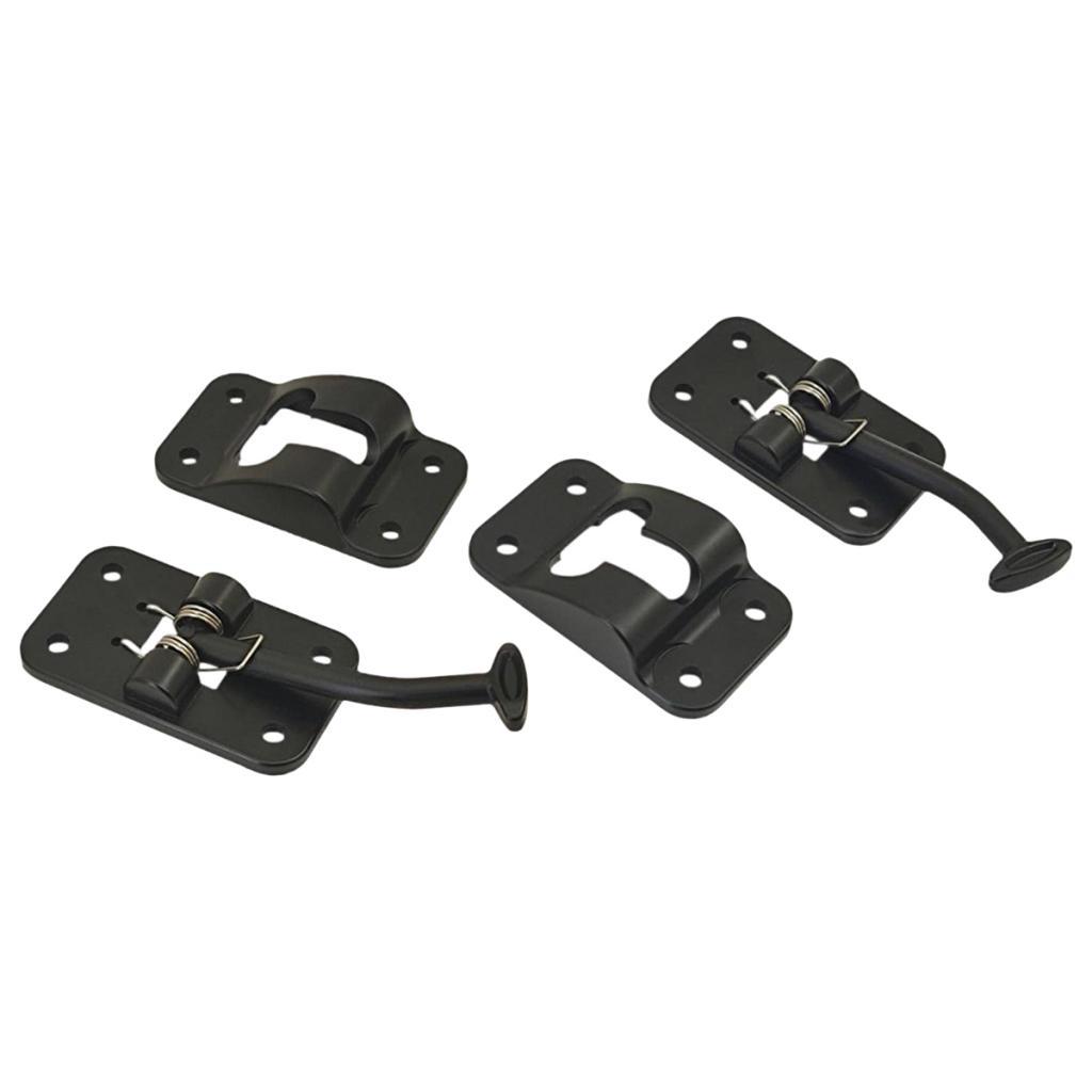 Entry Door Holders Elbow Design Wear Resistant Trailer Latch Universal Replacement for Car Cart RV Beach Vehicles