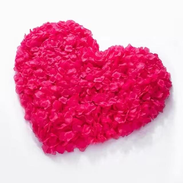 

Rosa de Seda Quente Romantica para Decoração, Pétalas Artificiais, Flores Espalhadas, Aniversário de Casamento, Favores Festivos 1000PCS