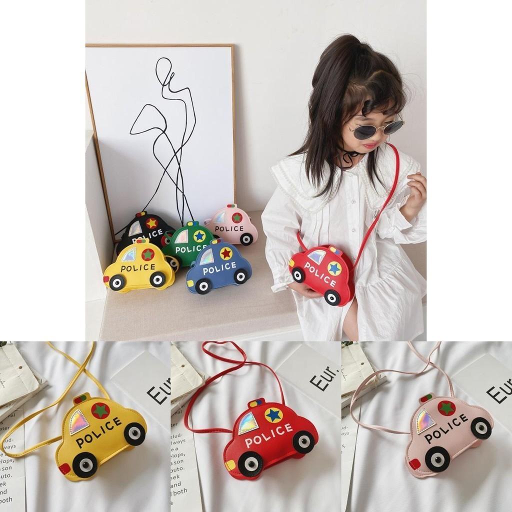 Adorable Cartoon Car Kids Crossbody Bag Cute Shoulder Bag For Boys And Girls
