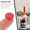 Universal Caulking Gun Nozzles Glass Glue Red Nozzles Sealant Silicone Caulking Tips Mouth Home Construction Tools