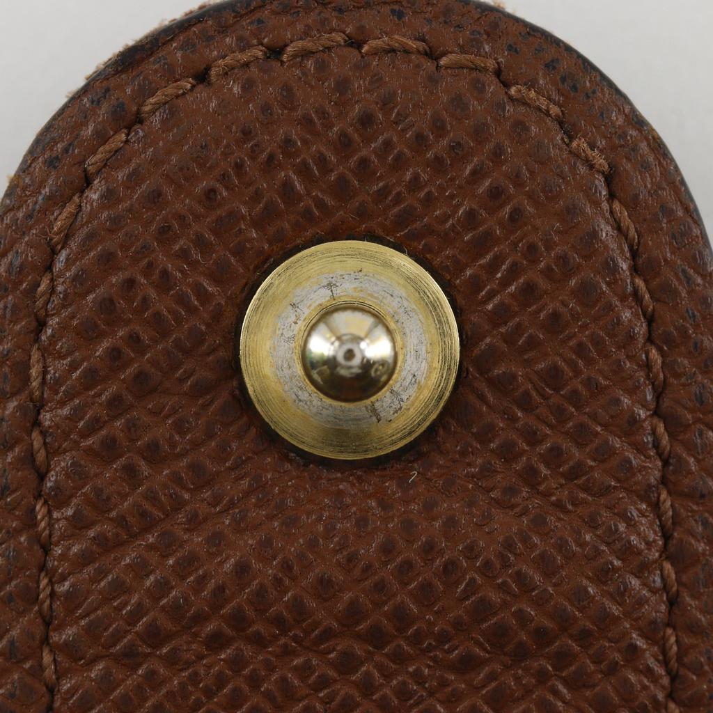 LOUIS VUITTON Porto Papie Zip Bi-Fold Wallet M61207 Brown Monogram canvas Women Used