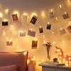 Picture clip string lamp fairy string lamp battery box anniversary new year Christmas surprise for wall decoration of dormitory bedroom