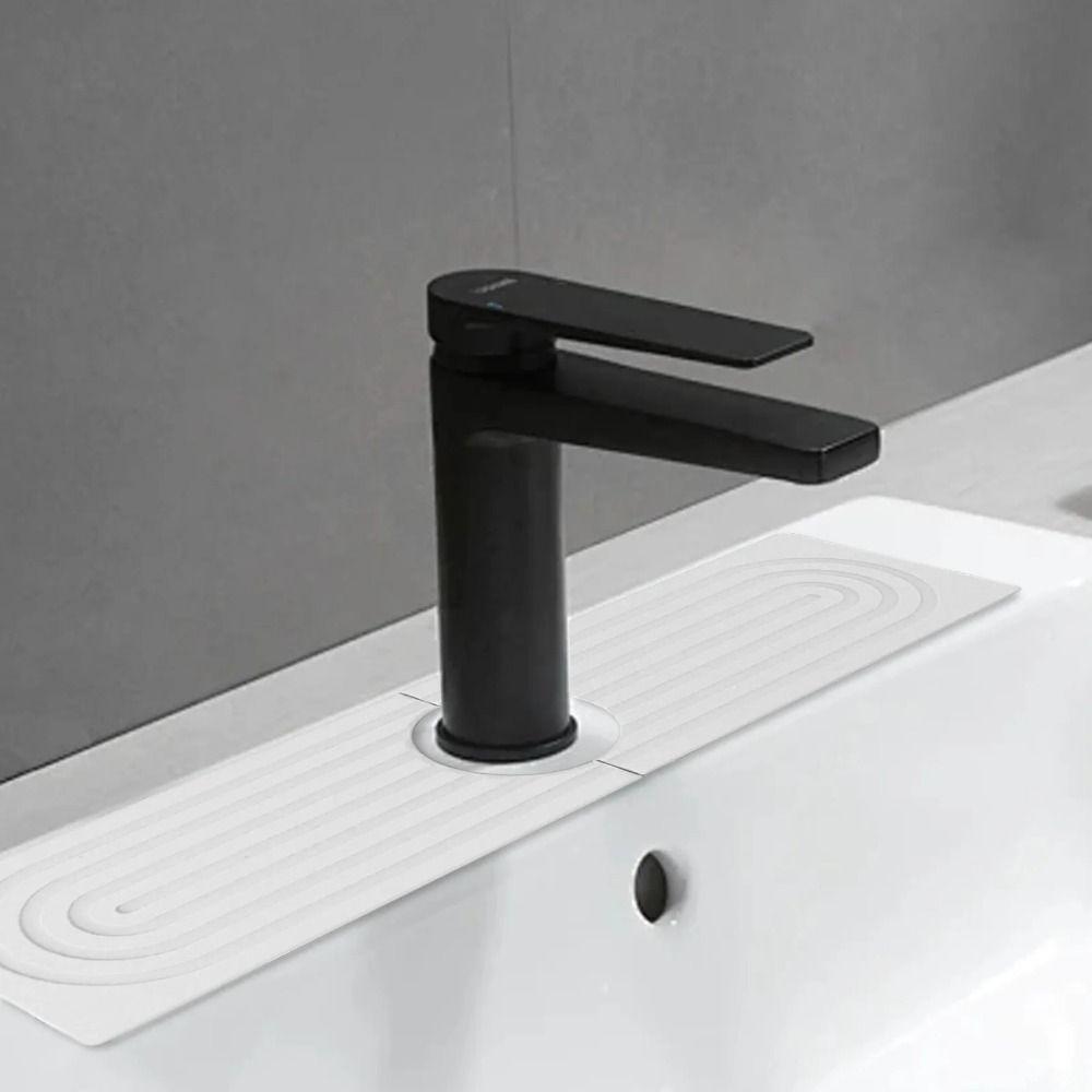 Diatom Mud Fast Drying Faucet Mat Super Absorbent Faucet Splash Guard Counter Protector  Home