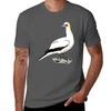 Australasian gannet Tkapu Takapu TShirt Simple Casual Short Sleeve Cotton TShirt