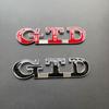 AABLG1 3D Metal GTD Letters Car Rear Trunk Boot Badge Emblem For VW Golf 7 6 5 4 GTI Sticker MK2 MK4 MK5 MK6 MK7 Accessories