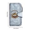 Vintage Adventure Pattern Long Wallet PU Leather Multi Card Slot Large Capacity Portable Fashion Purse for Daily Use