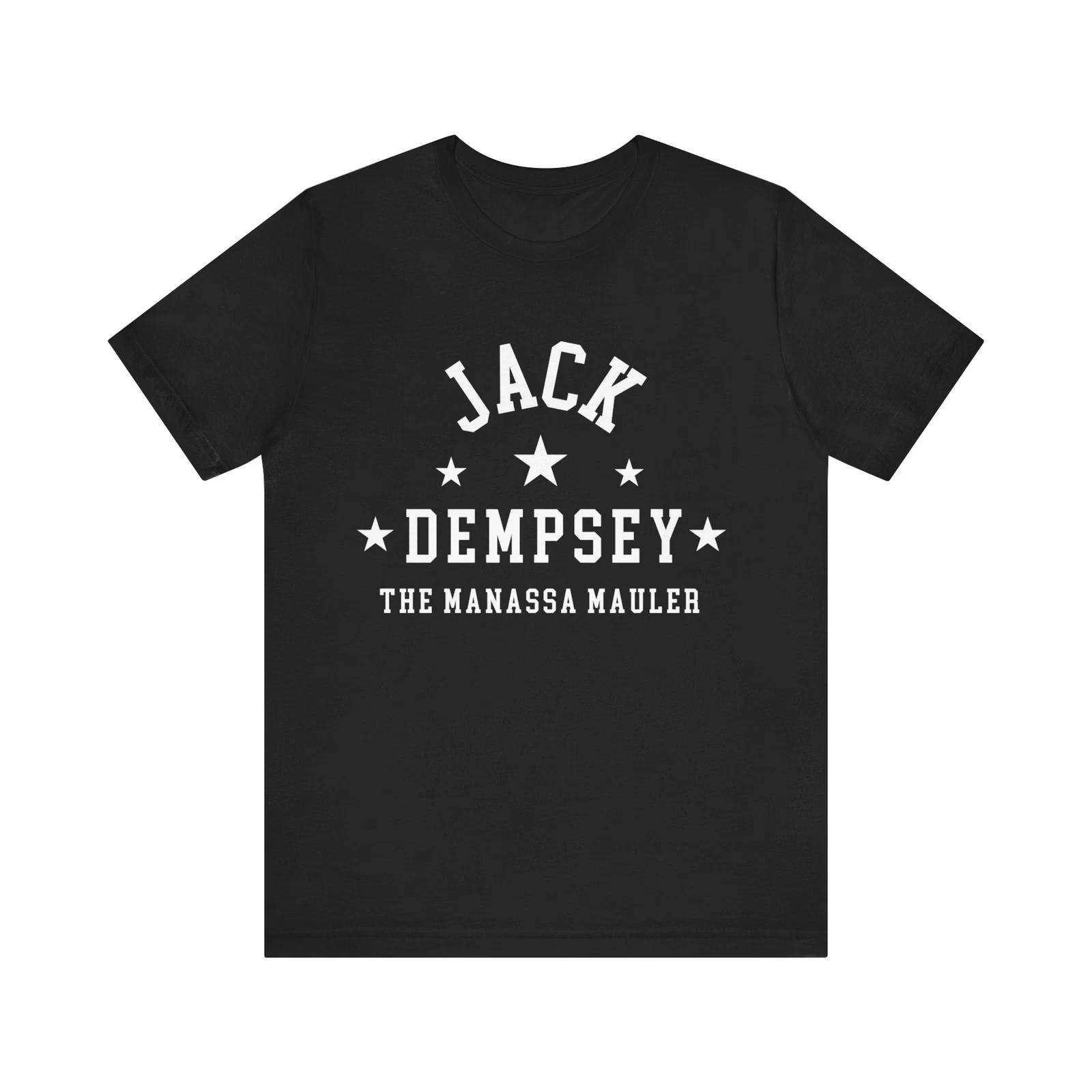 Jack Dempsey Heavyweight Boxing Champion T shirt The Manassa Mauler Gift New 3XL