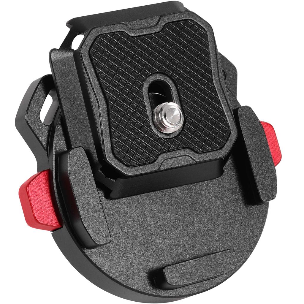 Cobby F38 Quick Shoe Base Shoulder Strap Type Quick Release Easy Camera Mount Aluminum for Cameras and Camera Straps Plate, Arca-Swiss Compatible,