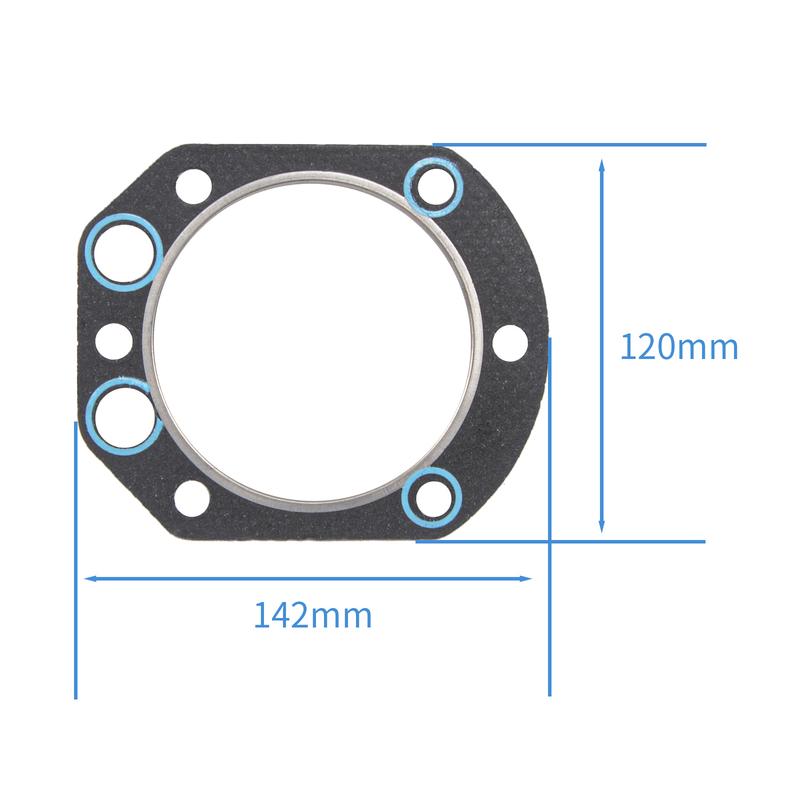 For BMW R80 R100R 1976-1995 R100GS 1976 -1997 R45 Cylinder Head Cover Seal Gasket Ring Seals Kit Retro Motorcycle Modification