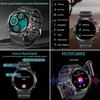 LIGE New LED Lighting Smart Watch 1.53inch HD Round Screen Bluetooth Call Men Smartwatches