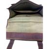 Leather Briefcase  Laptop Messenger Shoulder Bag Men's Goat