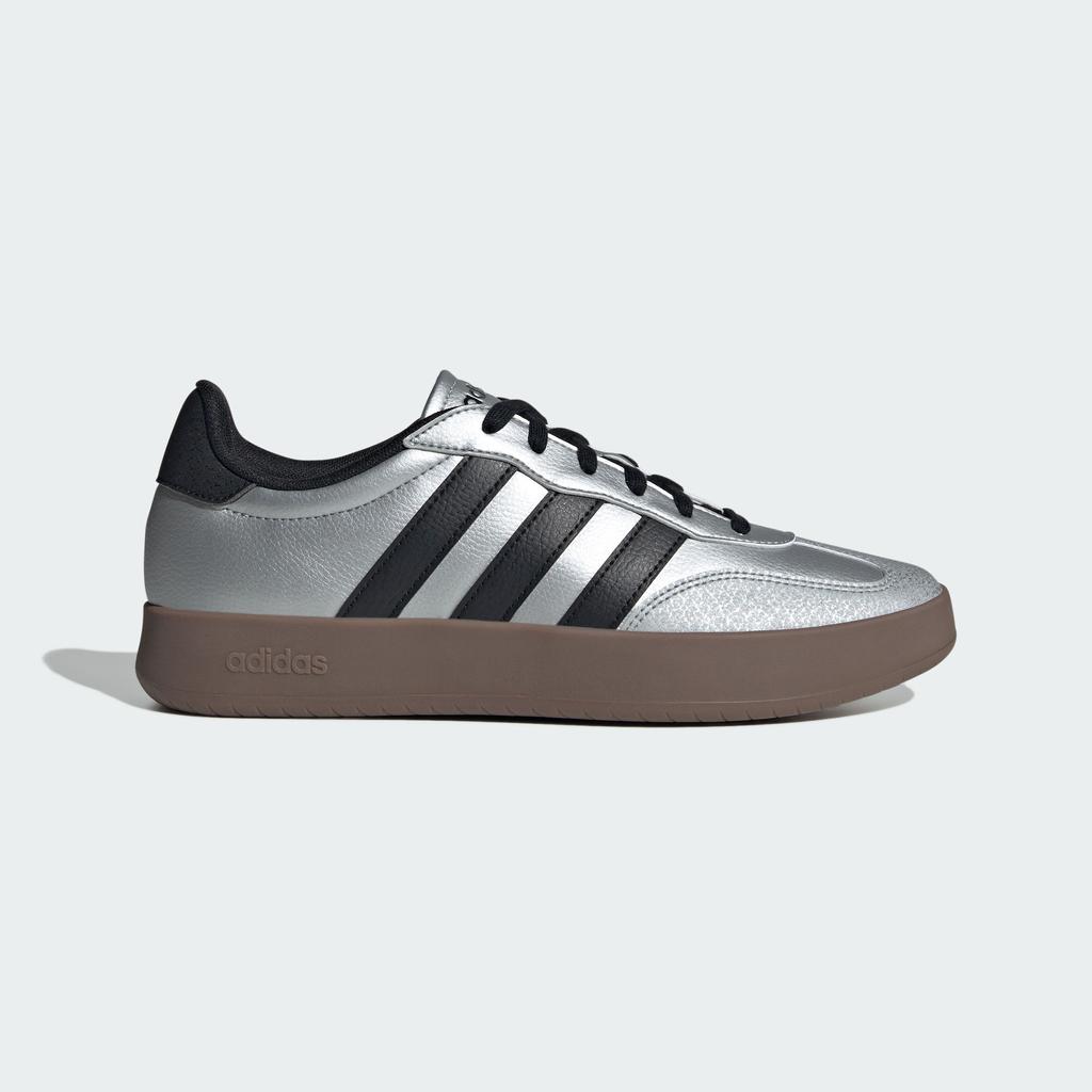 Adidas Barreda 'Silver Metallic Black Gum'