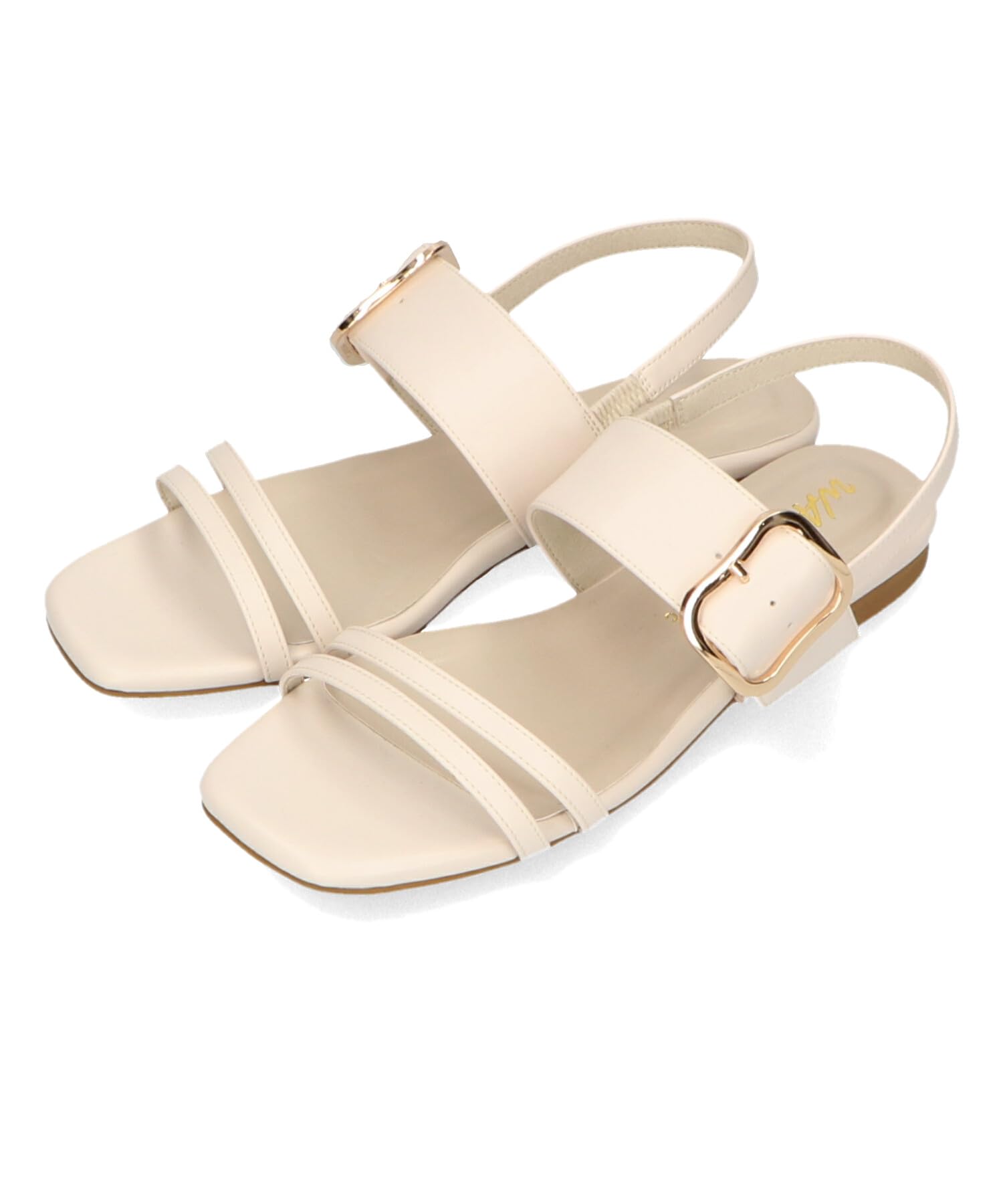 

Large and Small Easy to Walk WHITE cm cm [Oriental Traffic] Women s Sandals, Shoes, Beads, Flat, Belt, Sizes, in, Comfortable, 42209, (24SS), 23.0 -