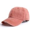 Retro Washed Plain-Colored Soft-Brimmed Baseball Cap, Suitable for Both Men and Women, a Street- Outdoor Casual Piece