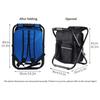 Portable Outdoor Multi-functional Folding Stool Portable Insulated Cooler Bag Backpackable Camping Beach Fishing Chair with Dual-shoulder Straps