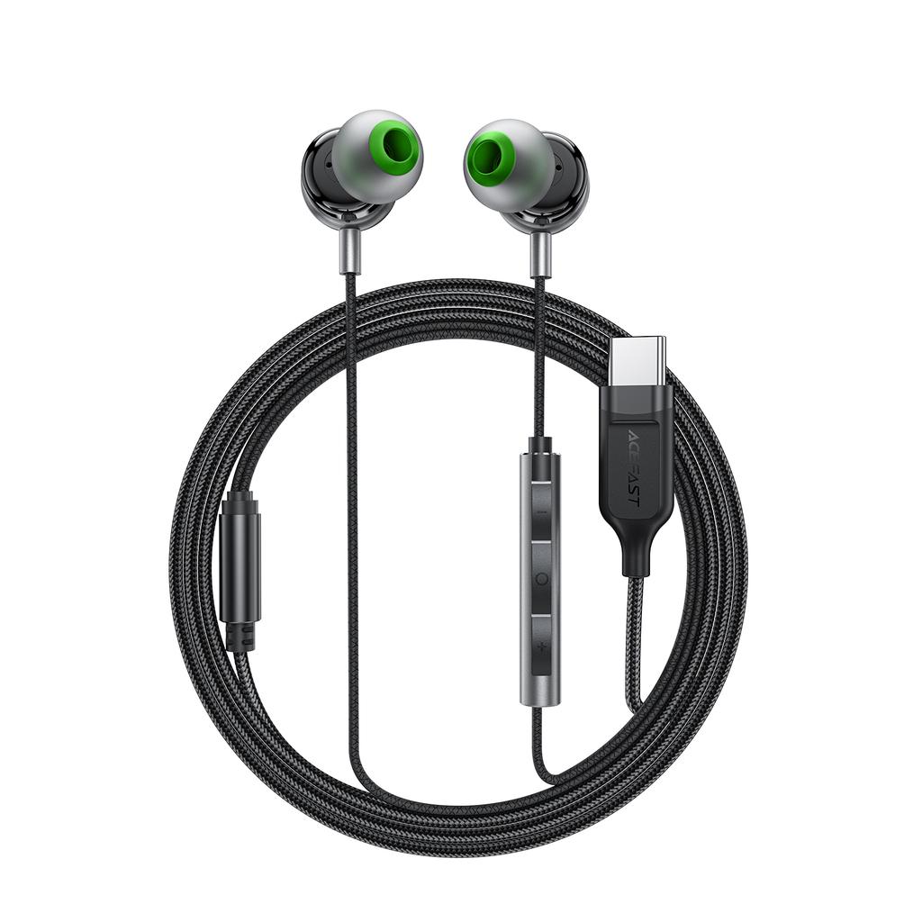ACEFAST L5 USB-C Wired Earphone with Mic Clear Sound In Ear Headphone
