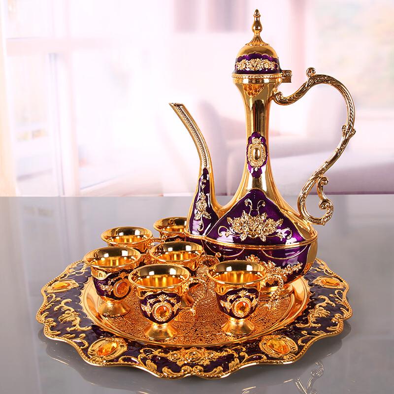 Shangqi Ancient Style Enamel Baijiu Wine Set