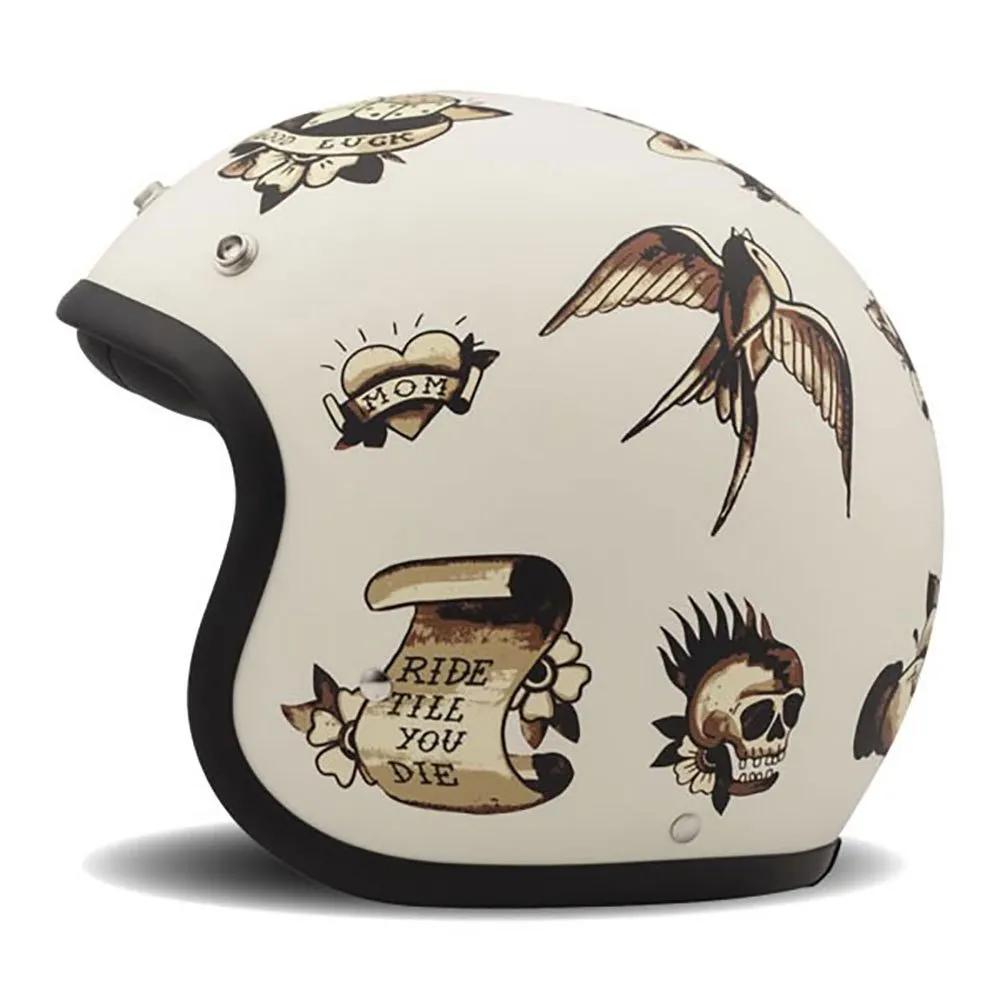 DMD Open Face Helmet Vintage