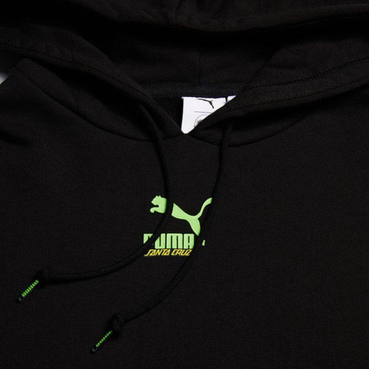 Puma Sweatshirts Women's PUMA Black Hooded Moderate Other 532247-01
