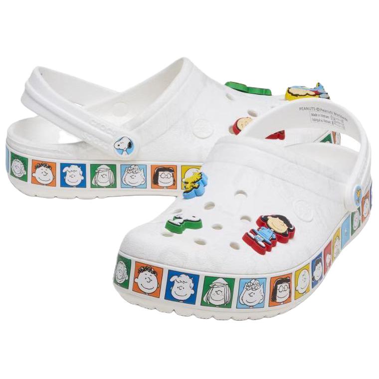 PEANUTS x Crocs Crocband Zoccoli Unisex Bianco 212115-90H