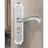 Stainless Steel Handle Door Lock Mechanical Magnetic Security Entry Lever Lock for Bedroom Hotel