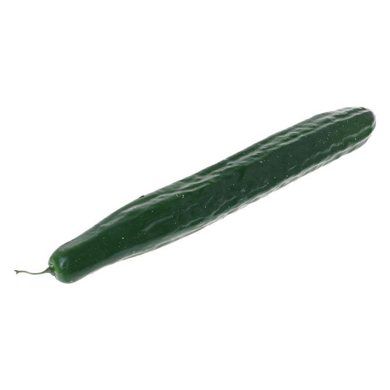 Artificial Cucumber Simulation Fake Vegetable Photo Props Home Kitchen
