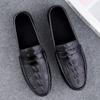 All-match Comfy Loafers Lightweight Mens Driving Shoes New Design Male Slip On Flats Soft Leather Casual Shoes Wedding Moccasins