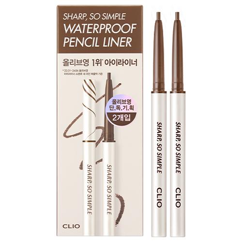 Clio Sharp So Simple Waterproof Pencil Liner Double Promotion