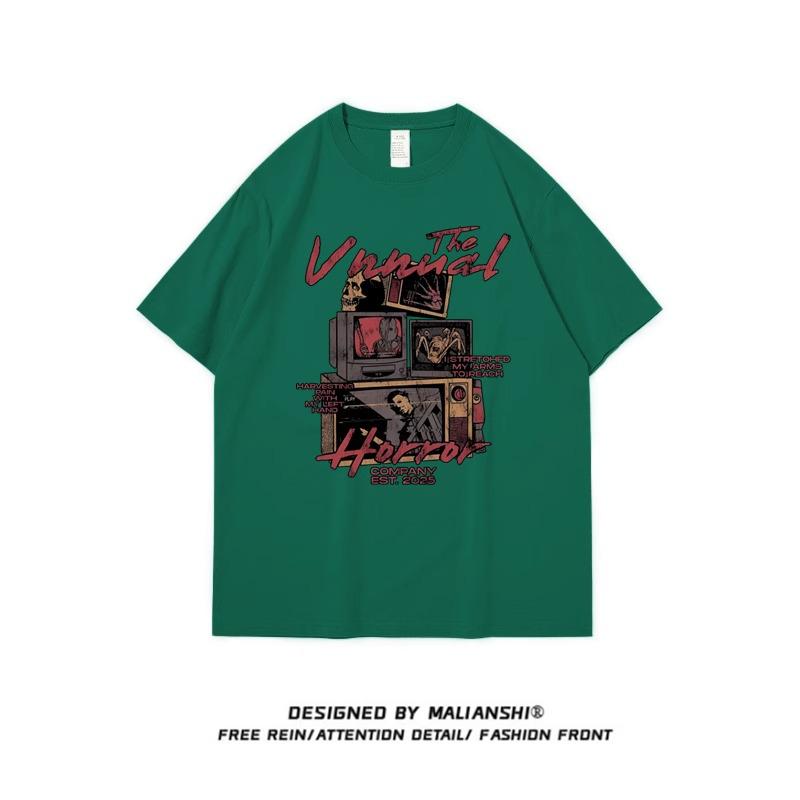 Women's 2025 Loose-Fit Cartoon Hip-Hop Cotton T-Shirt