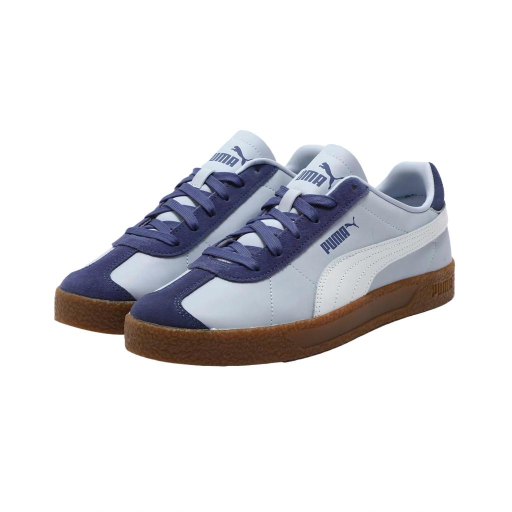 Puma Suede Comfortable Versatile Shock Absorption Low-Top Sneakers Unisex Sneakers Sky-Blue 401515-09
