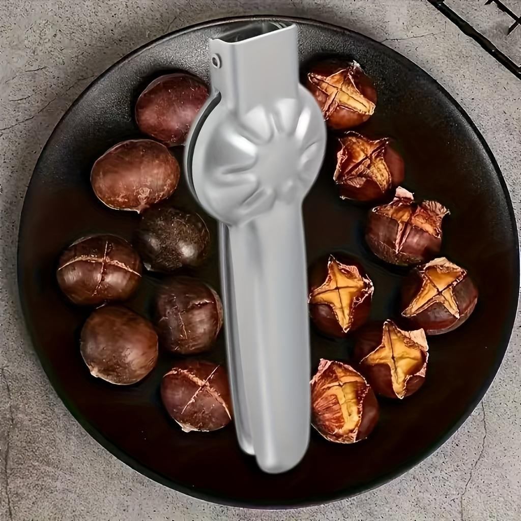 Chestnut Clip, Nutcracker Opener, Nut Peeler, Stainless Steel Walnut Cracker, Kitchen Tools