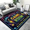 Cartoon Game Printed Carpet Game Room Non-slip Mat Living Room Carpet Bedroom Bedside Non-slip Mat for Game Enthusiast
