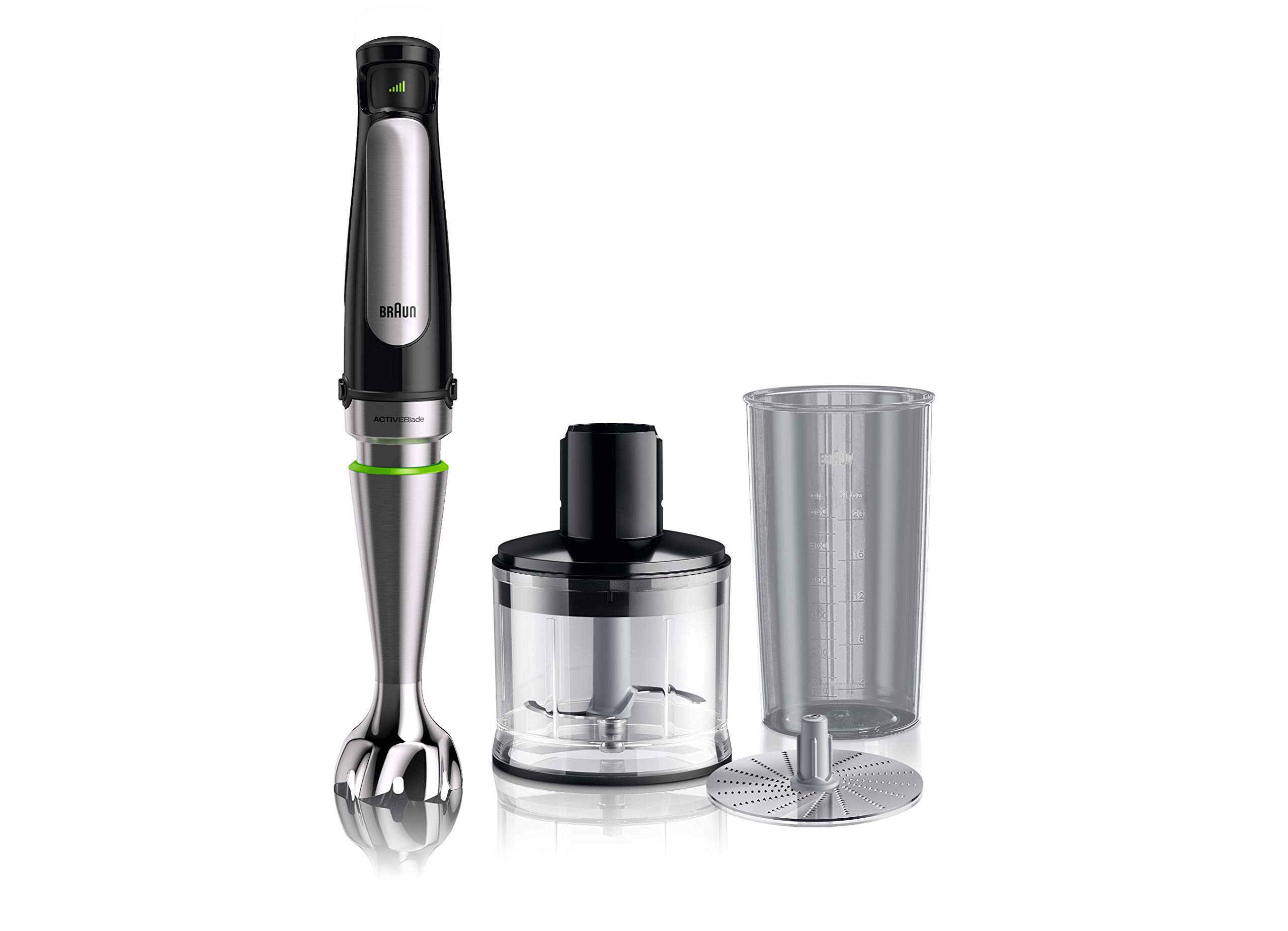 

Braun Hand Blender 7 MQ7030XG Easy Operation Time Saving Baby Food Preparation Smoothie Soup Crushing Mixing Chopping Chopping Radish Grating 4 in 1