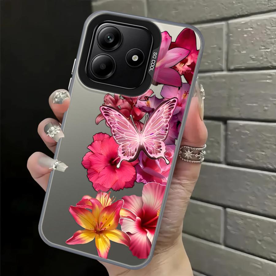 

Cartoon Flower Art Back Phone Cover Case for Xiaomi Mi 12T Pro 13T 11 Lite Xiaomi 13T