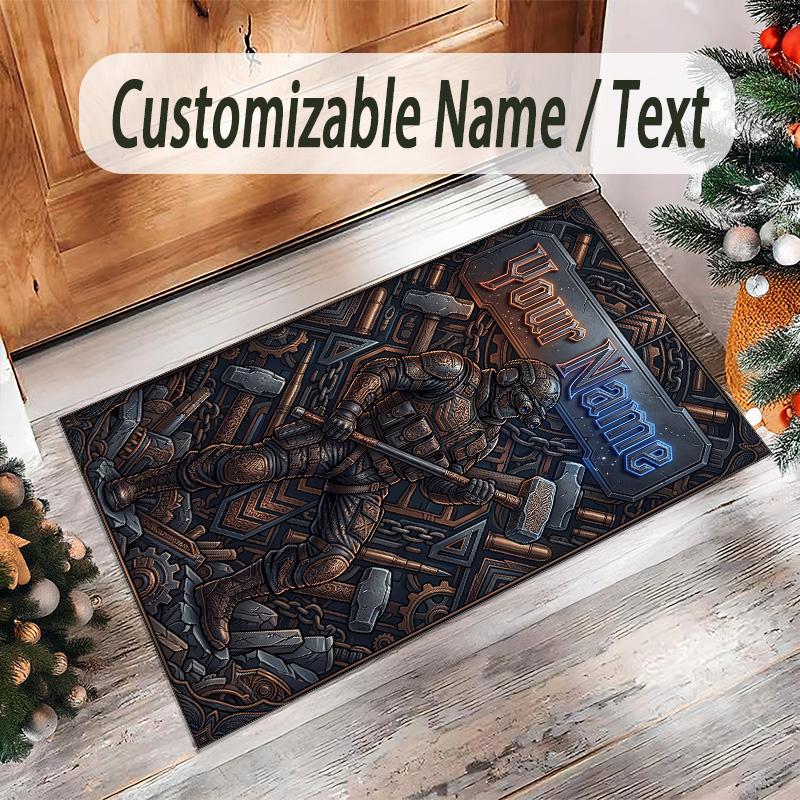Andere Vergelijkbare Ontwerpen Thema Kristalfluweel Tapijt Gepersonaliseerde Aangepaste Naam Tekst Zachte Vloermat Huisdecoratie